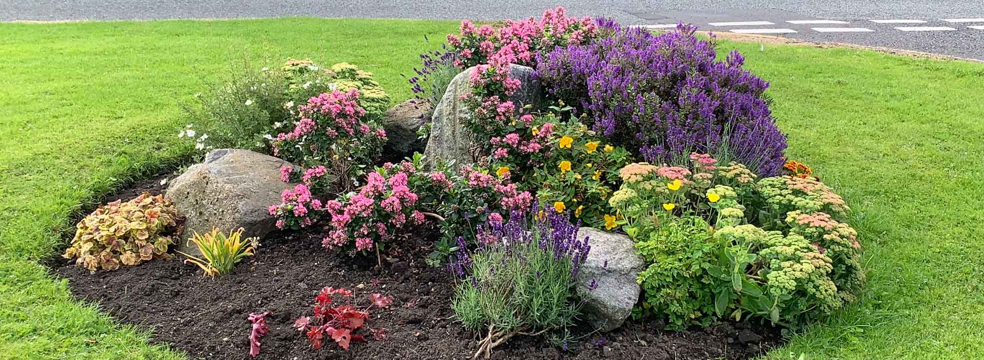 aerial view of Walbottle Village in winter